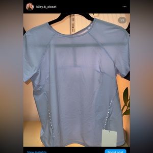 Lululemon Light Weight Stretch Run Short Sleeve Size 4